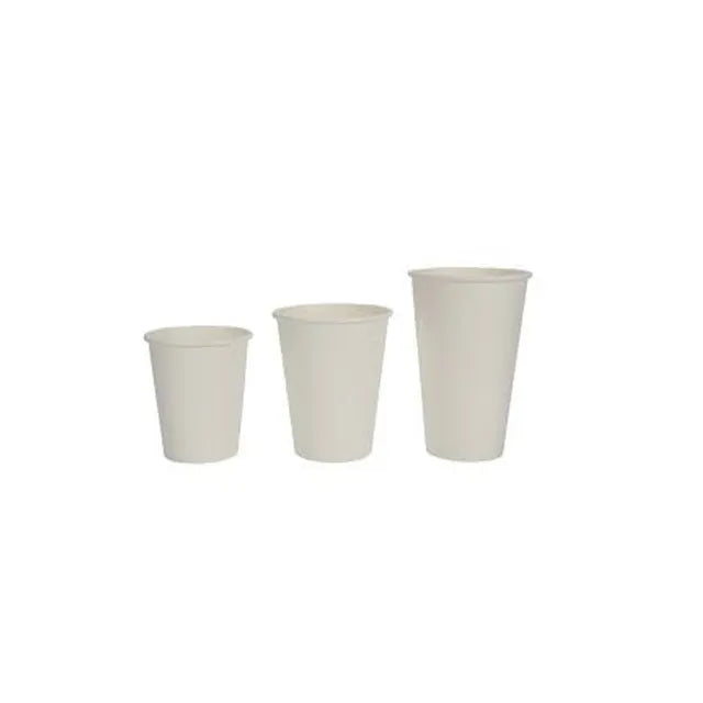 16oz Paper Coffee Cup White (fit Lid D90) 1000/cs