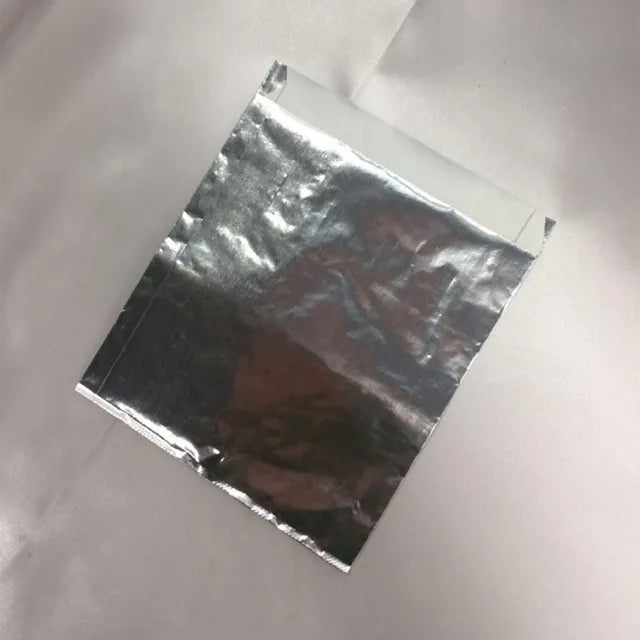 Foil Hamburger Bag Plain 6 X 3/4 X 6 3/4 1000/cs