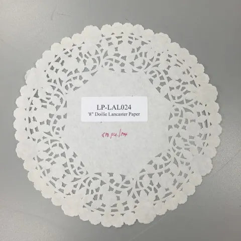 Doilie 8" Lancaster Paper 500/case