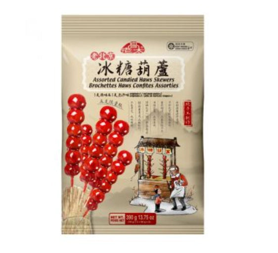 高老太老北京Frozen糖葫芦混合口味5支(原味三支+豆沙2支)390g