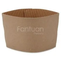 Corrugated Kraft Paper Coffee Sleeve 1000/cs