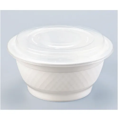 50oz White Microwaveable Noodle Bowl120 Sets/cs