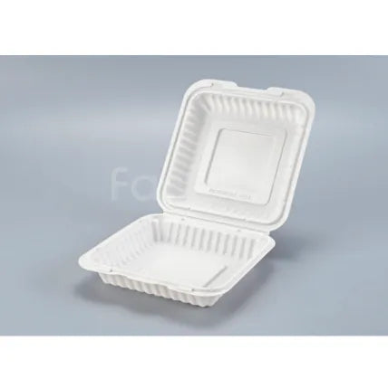 Ep71 Pp Hinged Container 7.5*7.5*2.7" -ep71