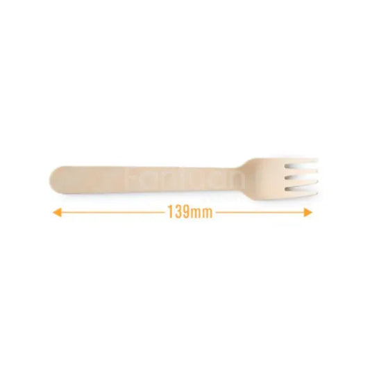 Wooden Fork 1000pc/cs - Wr01wdfk