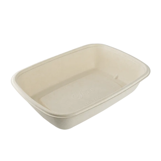 32oz Sugarcane 6x9x2" Rectangle (fit Cr7510 Lid) 300 /cs