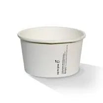 24oz Paper Bowl White (fit Lid Ys8511/ys142) 600/cs
