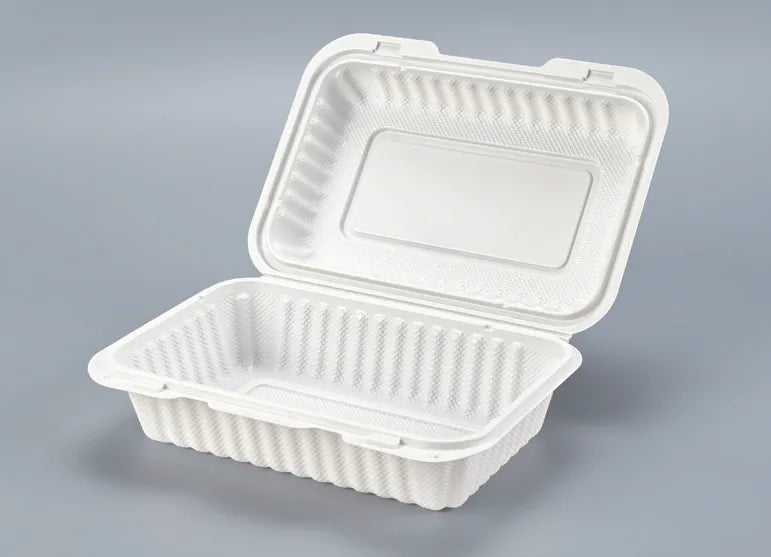Ep205 with Vent Hole Pp Hinged Container 9*6*2.8" -ep205hole