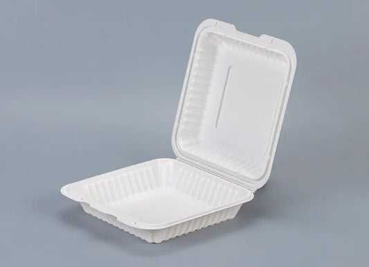 Ep81  Pp Hinged Container 8*8*2.7" -ep81
