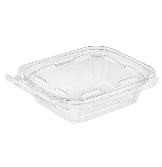 48oz Anti-fog Clear Hinged Tamper Evident Container 150/cs