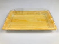 Wood Colour Sushi Tray 260*190*20mm 200sets/cs