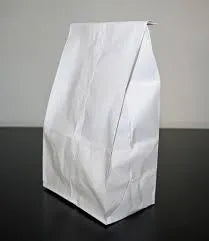 White Bag 2lb Regular 4.125x2.5x8.125" 500/pk