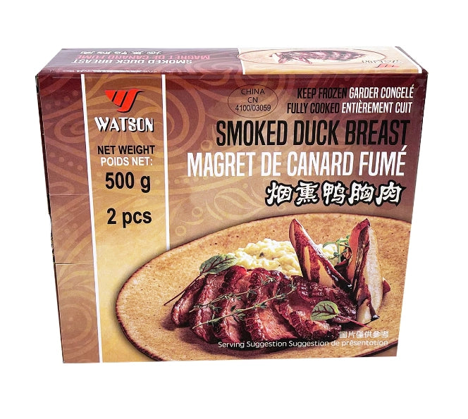 Watson-Black Pepper Smoked Duck Breast 500g*20/case