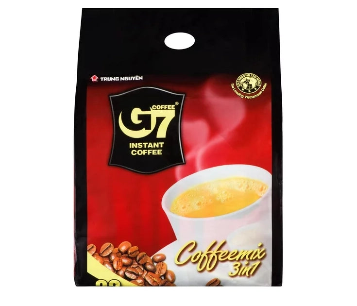 TRUNG NGUYEN G7 - 3-IN-1 INSTANT COFFEE中原G7 - 三合一速溶咖啡（袋）*22