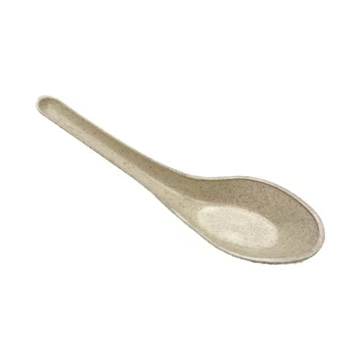 【禁令】Bio 可降解 加大Thickened 14cm 中式汤勺 1000pc/cs-BIOCS3