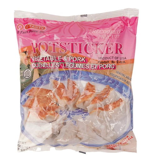 OTASTY JUMBO PORK&VEGETABALE DUMPLINGS 全美猪肉锅贴 567G*12