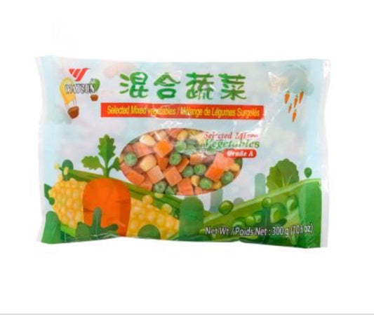 Frozen Mixed Vegetable混合蔬菜 300g*24/case
